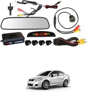GONAMA LCD 4.3 Screen 4pc Car Parking Sensor Monitor Kit With Reverse ...