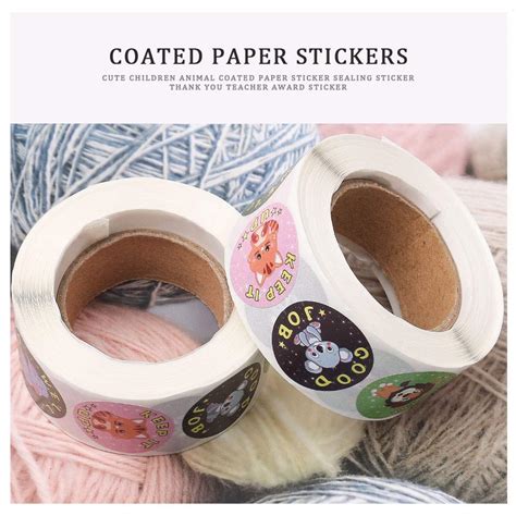 kuou 2 Roll Reward Stickers for Teachers, 1 Inch 1000 PCS School ...