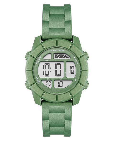 Buy Armitron Sport Unisex Digital Chronograph Resin Strap Watch, 45/ ...