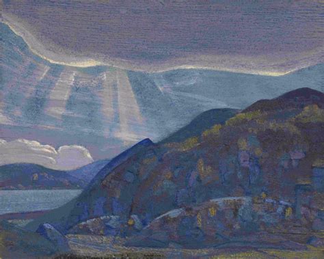 Rocks and Cliffs - Posters by Nicholas Roerich | Buy Posters, Frames ...