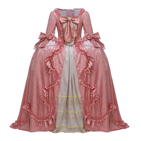 Buy WillyacosCourt Rococo Baroque Marie Antoinette Ball Dresses 18th ...