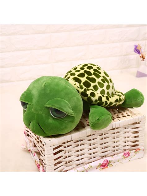 Green Tortoise Soft Toy | Stuffed Animal for Kids | 7-Inch Plush ...