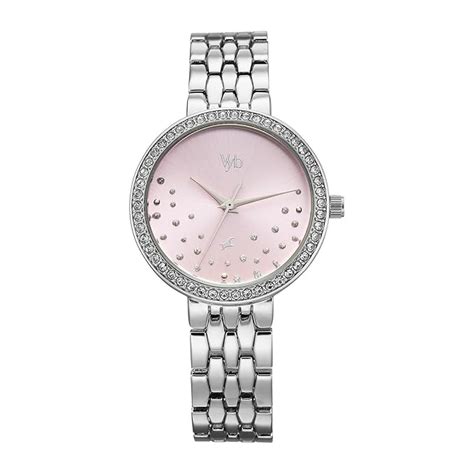 Fastrack Vyb 6.0 Starlet Quartz Pink Round Dial Women's Watch ...