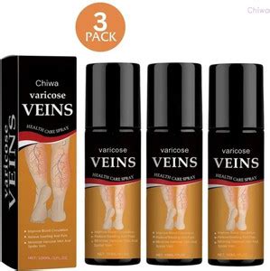 CHIWA Turmeric Varicose Vein Relief Spray | Easing Painful Swollen Legs ...