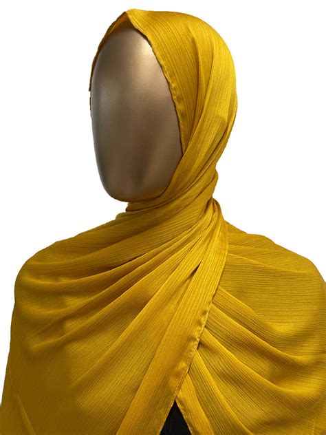 Textured Satin Hijab | Muna Satin Hijab | 2 Meter Long – RF Abayas