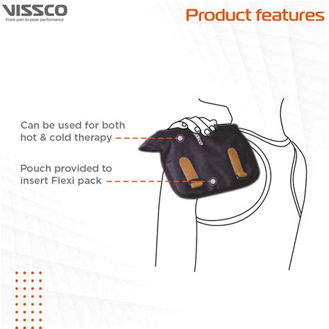 Buy VISSCO FLEXI HOT & COLD GEL PACK STRAP | HEATING & COOLING SOLUTION ...