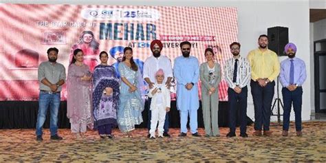 ‘ਮੇਹਰ’ ਦੀ ਸਟਾਰ ਕਾਸਟ ਗੀਤਾ ਬਸਰਾ ਤੇ ਰਾਜ ਕੁੰਦਰਾ ਨੇ ਸੀ. ਟੀ. ਯੂਨੀਵਰਸਿਟੀ ’ਚ ...