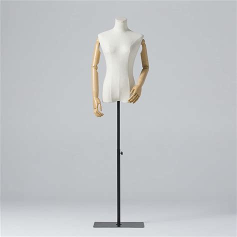 Mellifuous Adjustable Height Female Tailors Bust Mannequin with India ...
