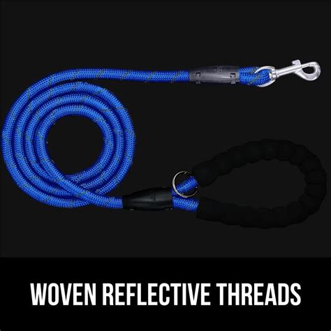 Buy Gorilla Grip Heavy Duty Dog Leash, Soft Handle, Strong Reflective ...