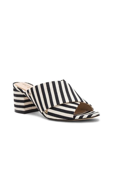 Sam Edelman Stanley Mule in Black & Ivory | REVOLVE