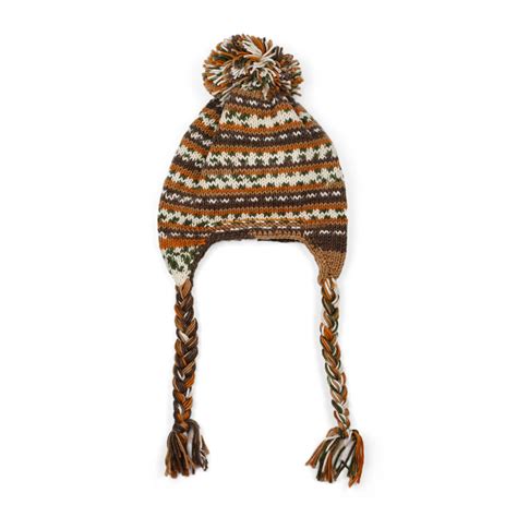 Brown Beige Icelandic Beanie - 1861 – Magic Needles