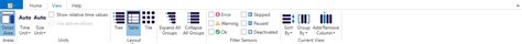 User Interface > Sensor View > Sensor View Ribbon
