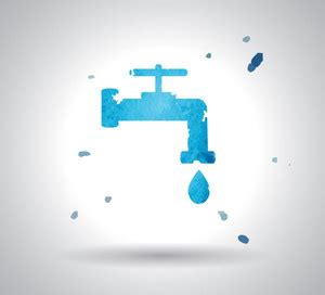 KD tap watercolor sticker poster|save water quotes. Paper Print ...