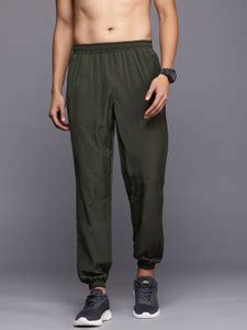 HRX by Hrithik Roshan Solid Men Blue Track Pants - Buy HRX by Hrithik ...