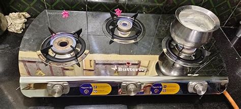 Butterfly Magnum Stainless Steel Lpg Stove, 3B : Amazon.in: Home & Kitchen
