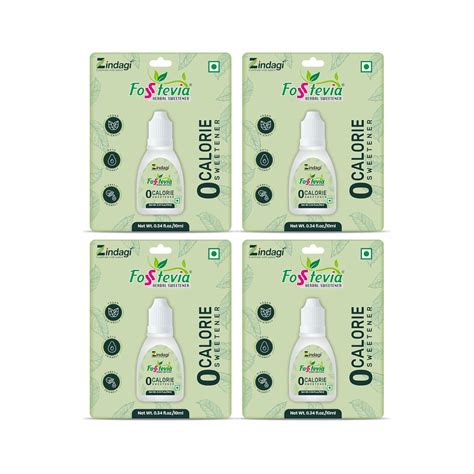 Zindagi Stevia Liquid Drops | Natural & Zero Calorie Sugar Subsitute ...