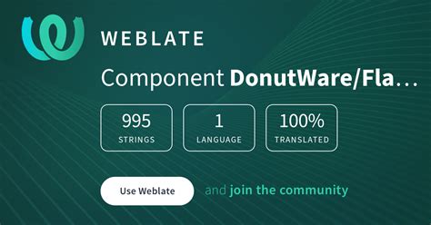 DonutWare/Fladder — English @ Hosted Weblate
