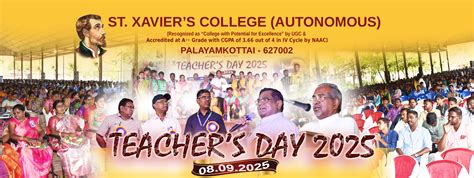 St. Xavier's College (Autonomous)