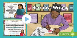 Narrative Writing PowerPoint | Year 3-6 English Literacy