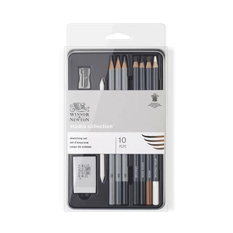 Winsor & Newton Studio Collection Graphite and Sketching Pencils Sets ...