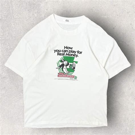 monopoly t shirt 90s | focus