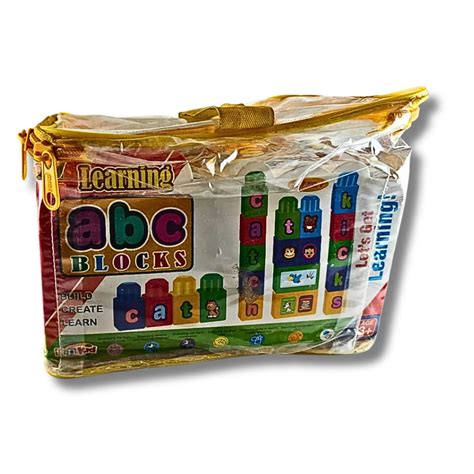 Learning ABC Blocks Educational Toy Set – Saadhya Mart