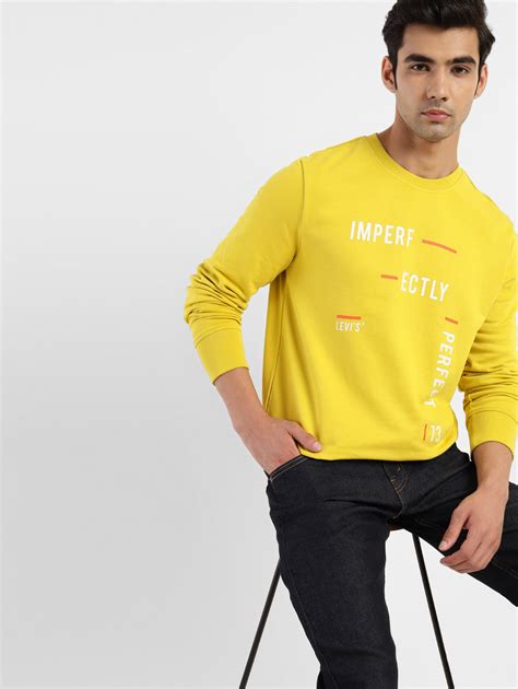 Men's Printed Crew Neck Sweatshirt – Levis India Store