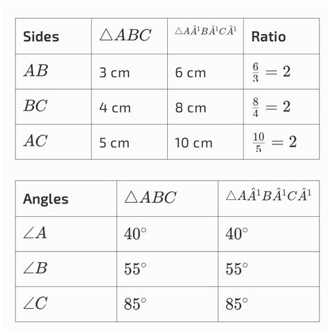 PRACTICAL 1 Aim: To decide if the triangle and its shadow are similar ...