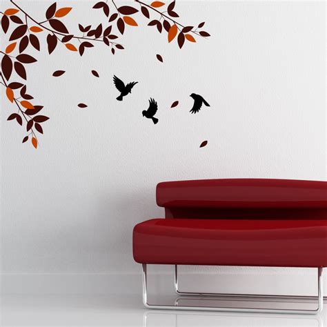 Asian Paints Wall-Ons, Flowers Decal, PVC Vinyl Decorative Wall ...