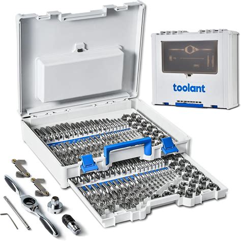 Toolant 127pcs SAEMetric Tap and Die Set with India | Ubuy