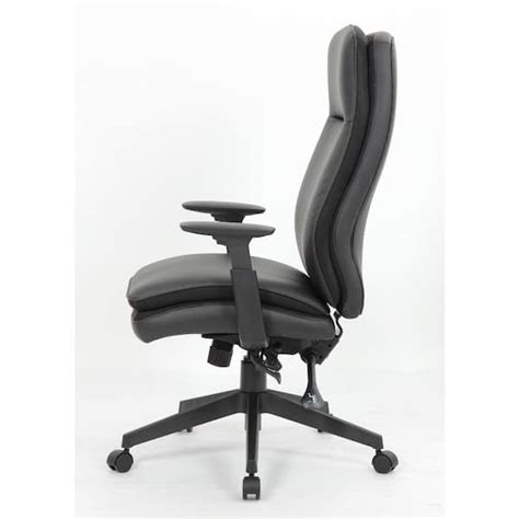 Buy BOSS Office Black High Back Caresoft Upholstery Ergonomic Executive ...