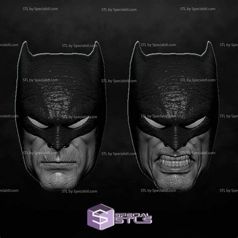 Custom Head STL Collection - Old Batman | SpecialSTL