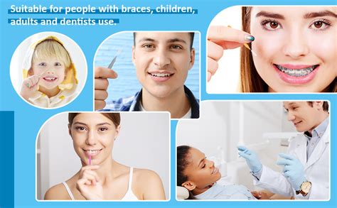 40pcs Interdental Brush For Teeth, Oral Care Gap Brush, 5 Colours ...