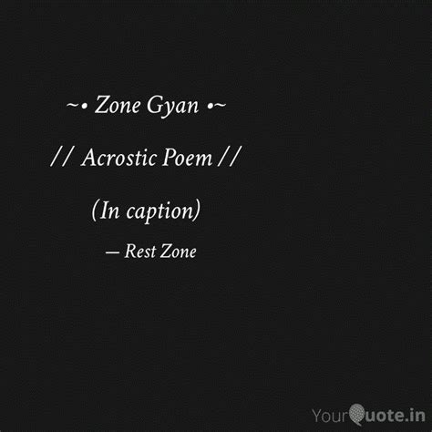 Best acrostic Quotes, Status, Shayari, Poetry & Thoughts | YourQuote