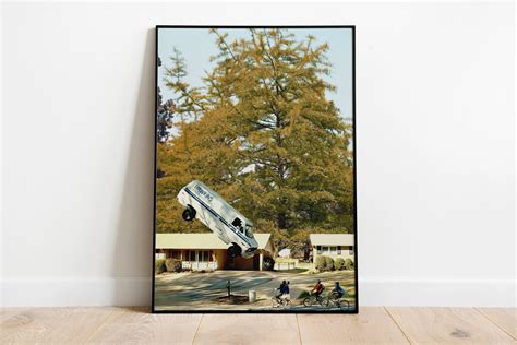 Stranger Things Poster Hawkins Van Scene Retro 80s Sci Fi Wall Art Dig ...