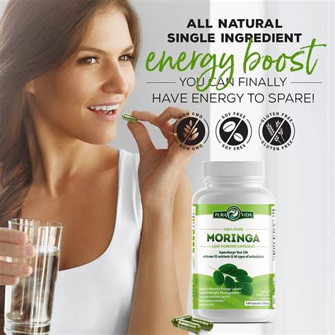 Buy Moringa Capsules by Pura Vida Moringa | Organic Moringa Powder ...