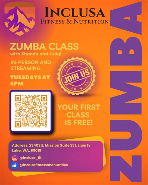 Zumba Tuesdays with Shanda & Judy!, 23403 E. Mission Ave. #231, Liberty ...