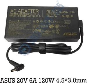 ASUS OEM 120W 19V 4.5mm x 3.0mm Pin Laptop Charger Adapter 120 W ...