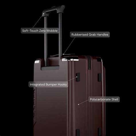 WNTR Strunk Cabin Luggage – Lightweight Polycarbonate Hard Shell ...
