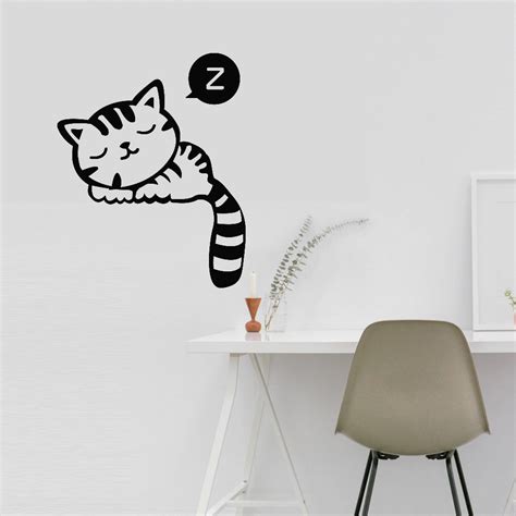 Happy Moments Sleeping Black cat 23 x 30 cm : Amazon.in: Home & Kitchen