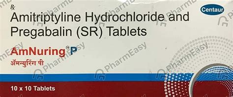 Buy Amnuring P Strip Of 10 Tablets Online at Flat 15% OFF | PharmEasy