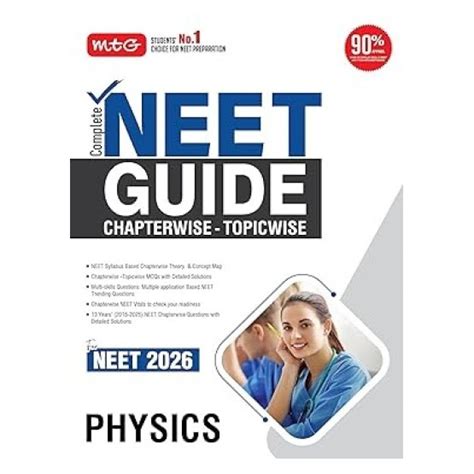 Complete NEET Guide Chapterwise - Topicwise Physics | 2026 Edition ...
