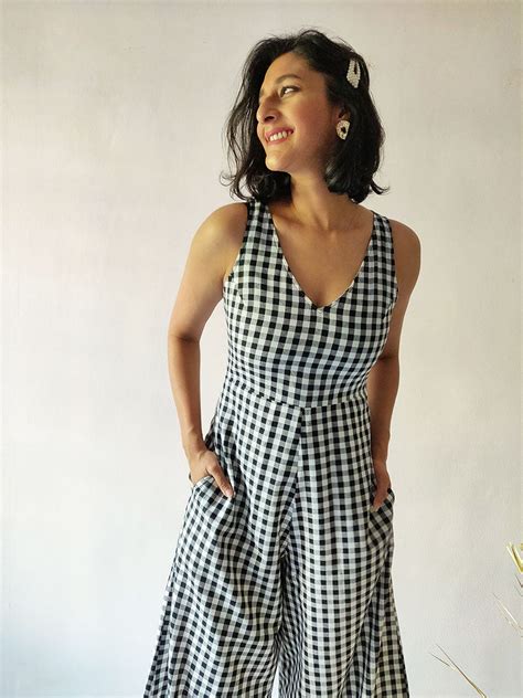 Checkered Jumpsuit – The Verandah