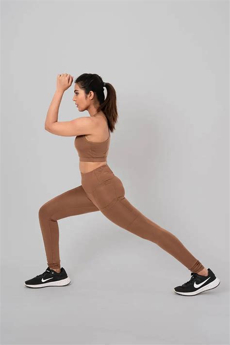 Anywhere Coord Set - Cocoa | Women's Gym Wear Set – THEFITTHEORY
