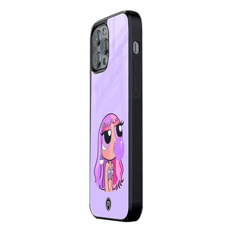 Purple Chic Powerpuff Girls Phone Cover | Glass Case – Mymerchandize