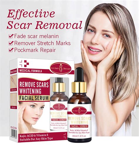 Buy AICHUN BEAUTY Scar Removal Facial Serum Pimples Stretch Marks Face ...
