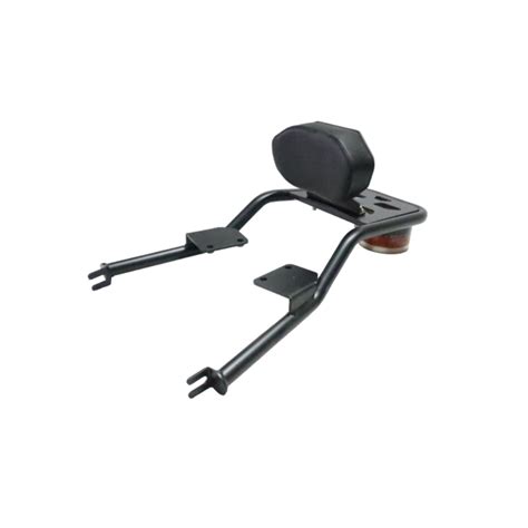 PIPE CARRIER WITH PLATE AND BACKREST FOR HUNTER 350 – Moto Modz