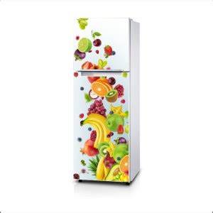 PRINTART Fruit Fridge Sticker,Wallpaper, Warp, Skin, Decals Large Vinyl ...