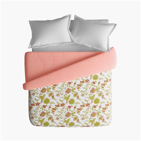 Buy PORTICO Marvella Cotton Floral Print Double Comforter from Portico ...