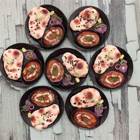 Butter Chicken Naan Indian Miniature Food Magnet – small IDEA